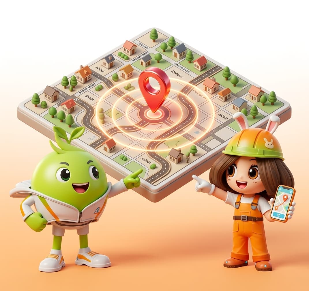 แชร์โลเคชันบ้านให้ทีมงาน 3BB เช็คคู่สายไฟเบอร์ฟรี