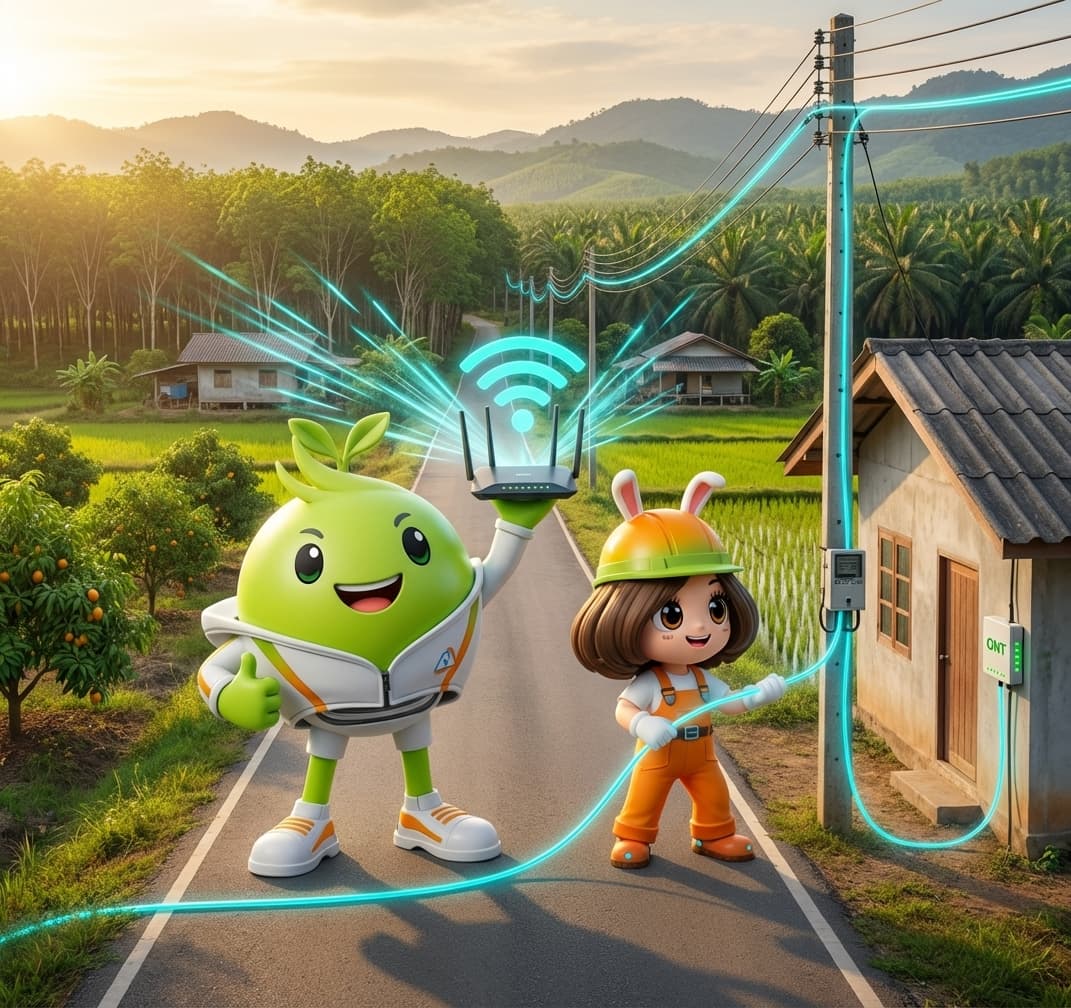 3BB เน็ตบ้านไฟเบอร์ อำเภอบ้านนาสาร สุราษฎร์ธานี